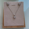 Conjunto Bolinhas Prata